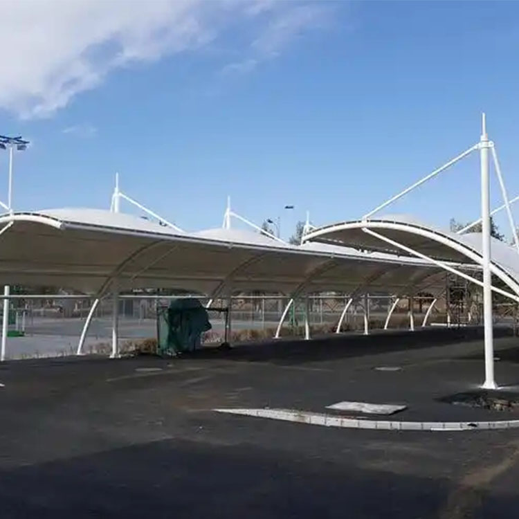 儋州膜结构电动车棚