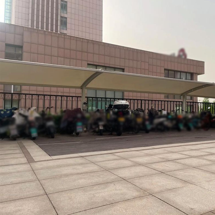 儋州膜结构电动车棚