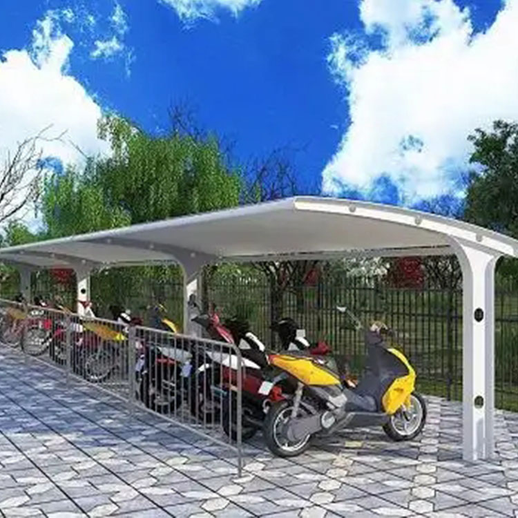 儋州膜结构电动车棚