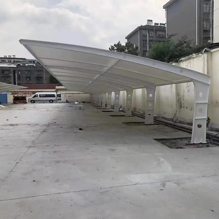 儋州膜结构汽车棚
